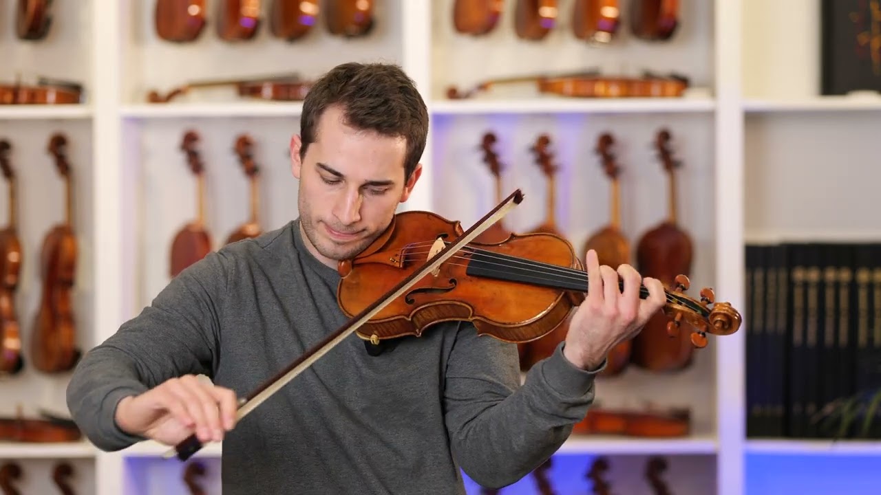 Violin by Gonzalo Bayolo, 2024 Guarneri 'King Joseph'