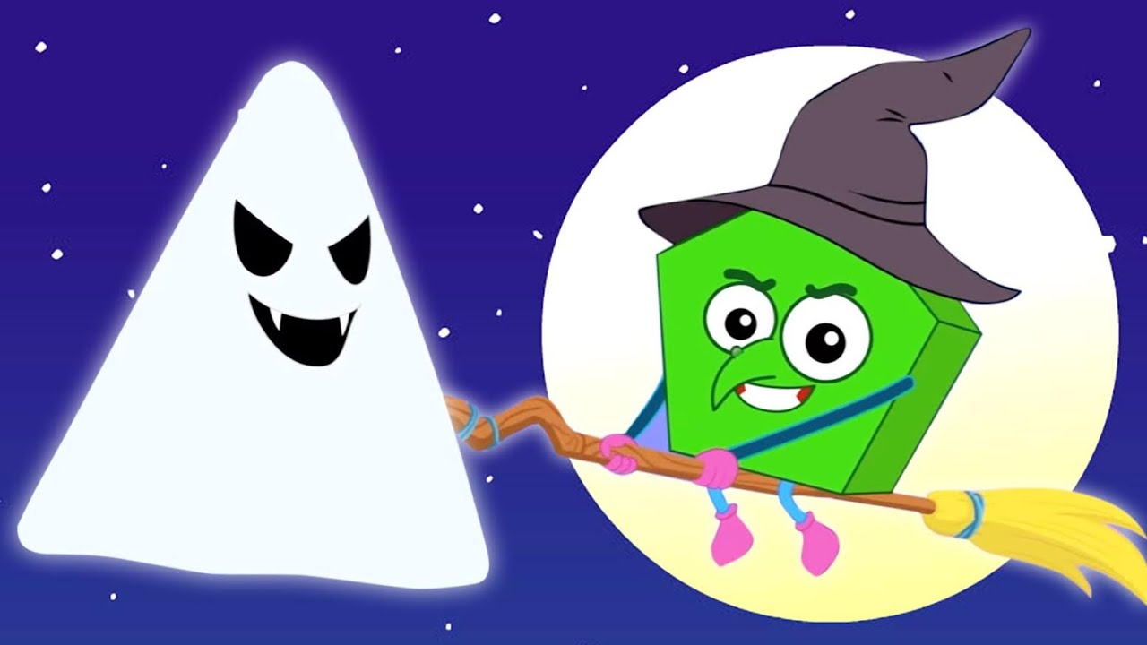 Monster In The Dark & Halloween Song for Children by Mr Shapes