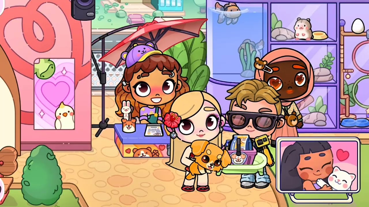 Çoçuklara büyük süpriz✨️Evcil köpek aldık😍çok mutlu oldular🫶💓  /avatar world/ 🪡sesli  [Türkçe] 