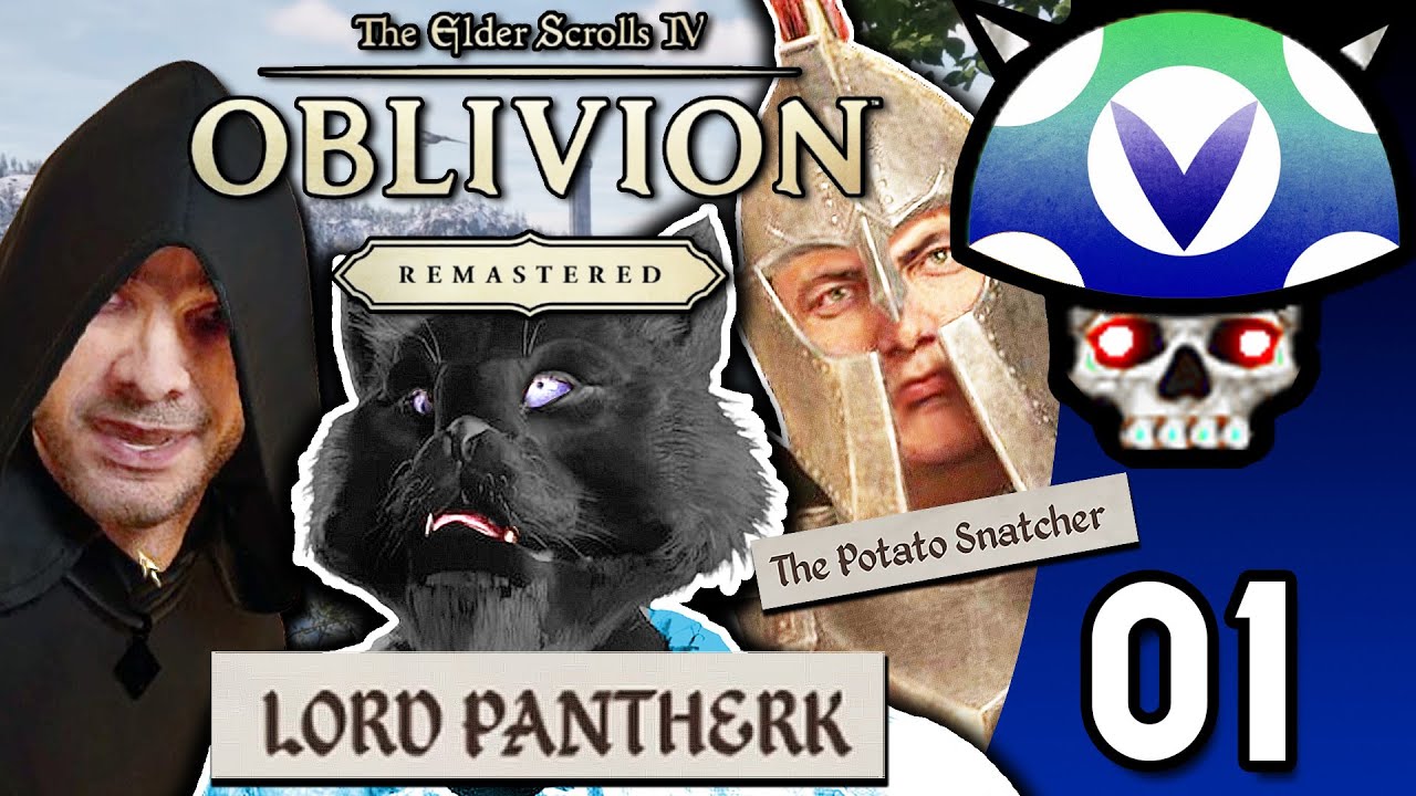 [Vinesauce] Joel - Oblivion Remastered ( Part 1 )