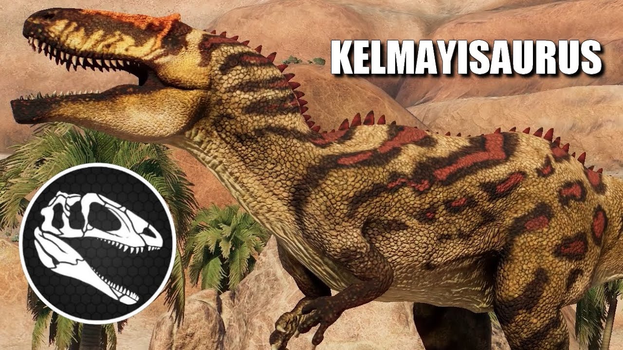 4 Kelmayisaurus vs 3 Allosaurus - JWE 2 Mods (4K 60FPS)