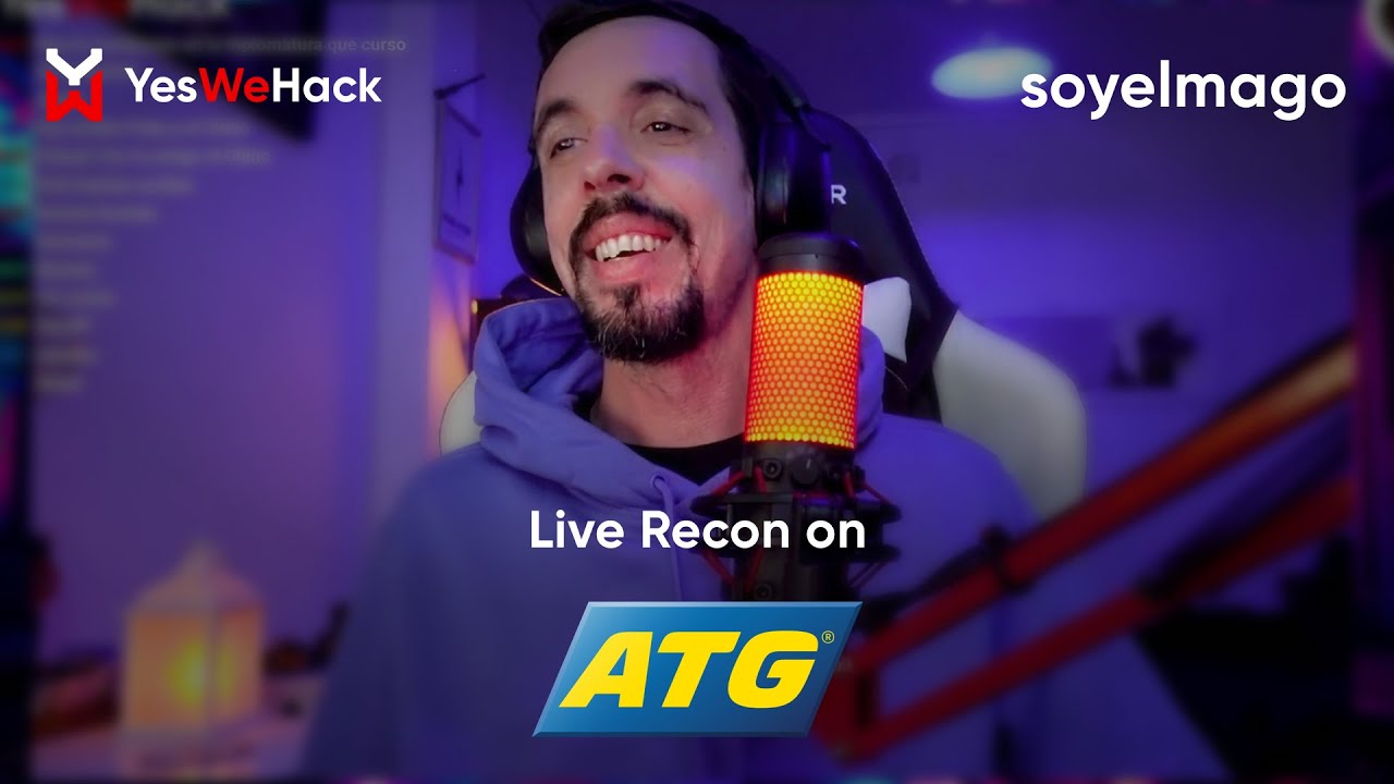El Mago x YesWeHack #3: Live Recon on ATG Bug Bounty Program