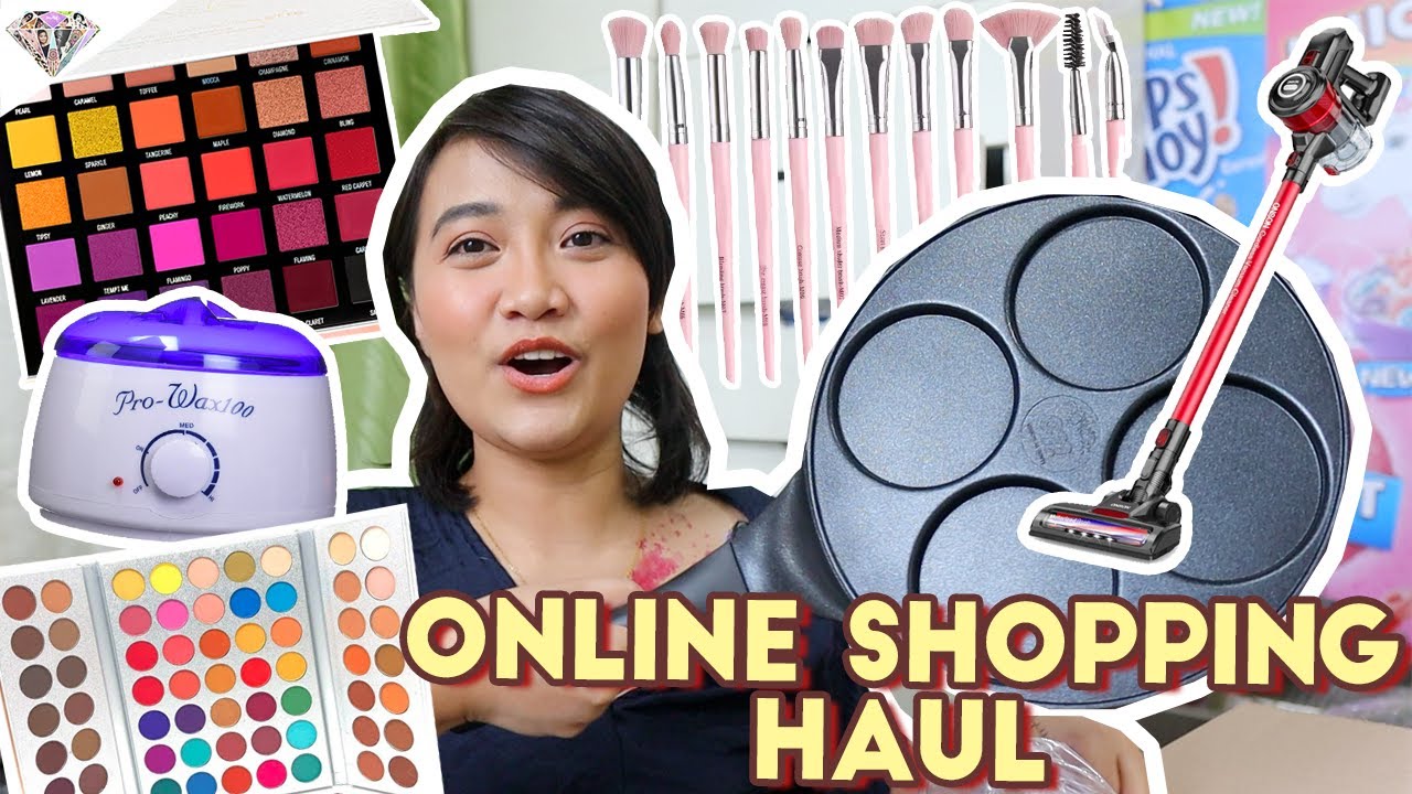 GRABE!!! MURANG MAKEUP BRUSH SET, MGA GAMIT SA BAHAY, MAKEUP, AT IBA PA | LAZADA HAUL | MAE LAYUG