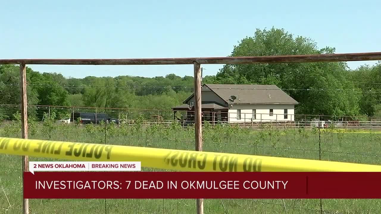 Investigators: 7 Dead in Okmulgee County