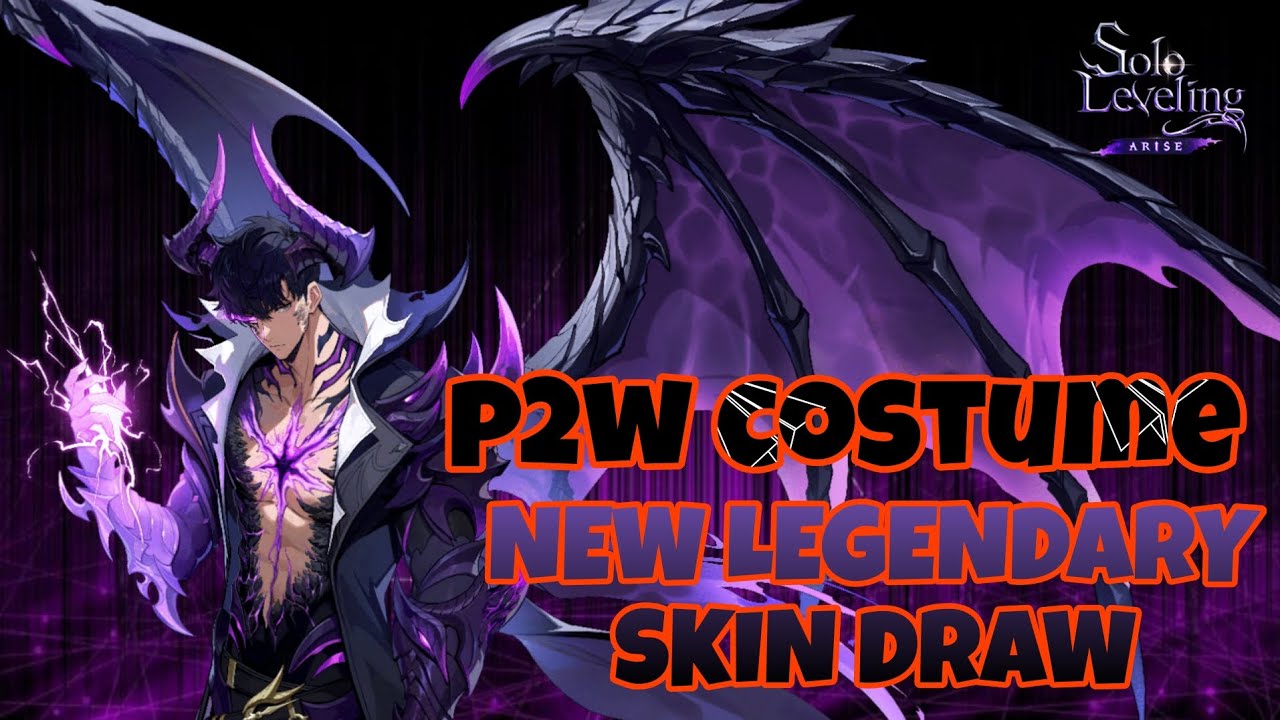 NEW LEGENDARY SUNG JIN WHOO COSTUME DRAW [SOLO LEVELING: ARISE] #anime #sololeveling #shadow #games