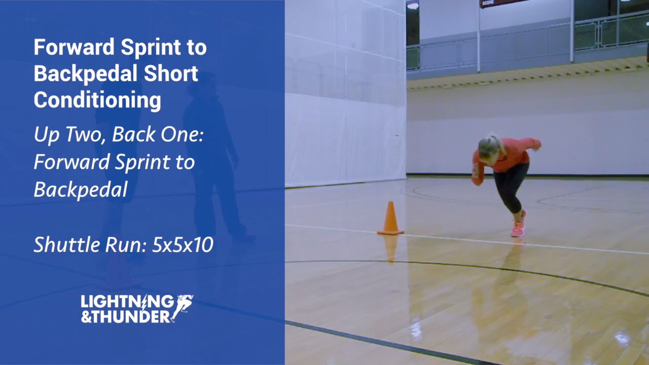 Sprint to Backpedal Short Conditioning