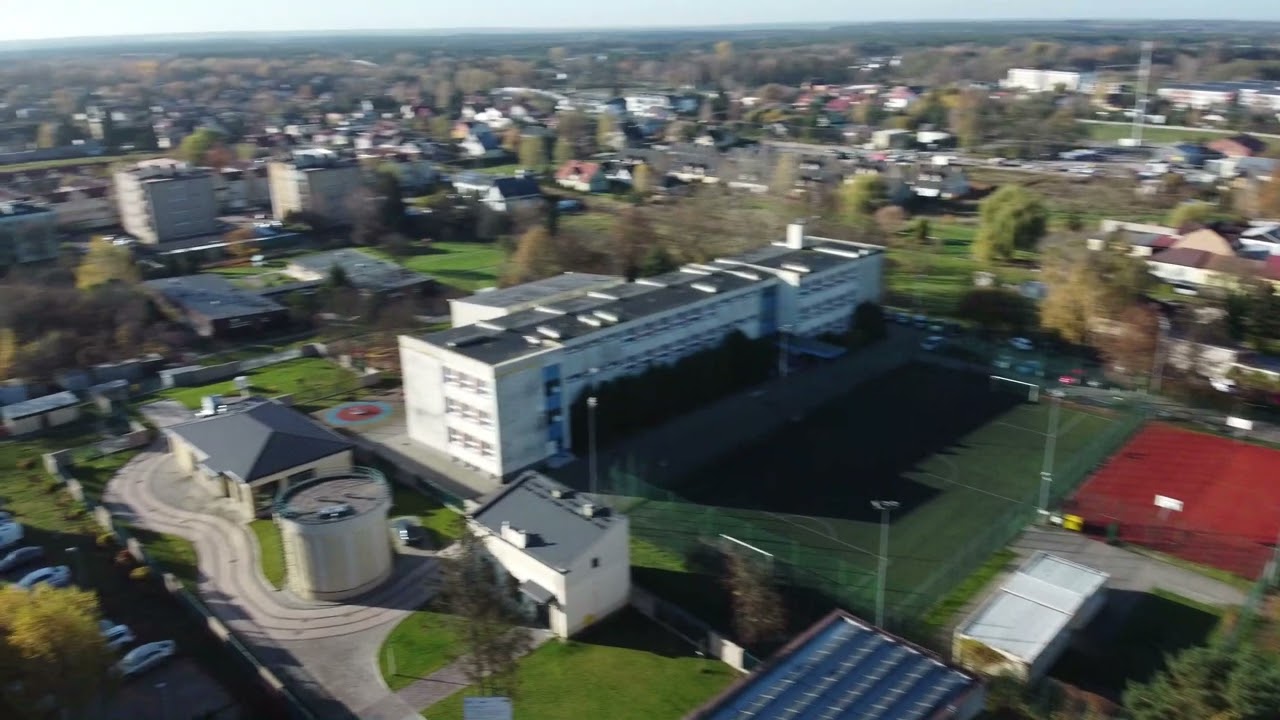 Flying over Góra Kalwaria, Poland 🇵🇱