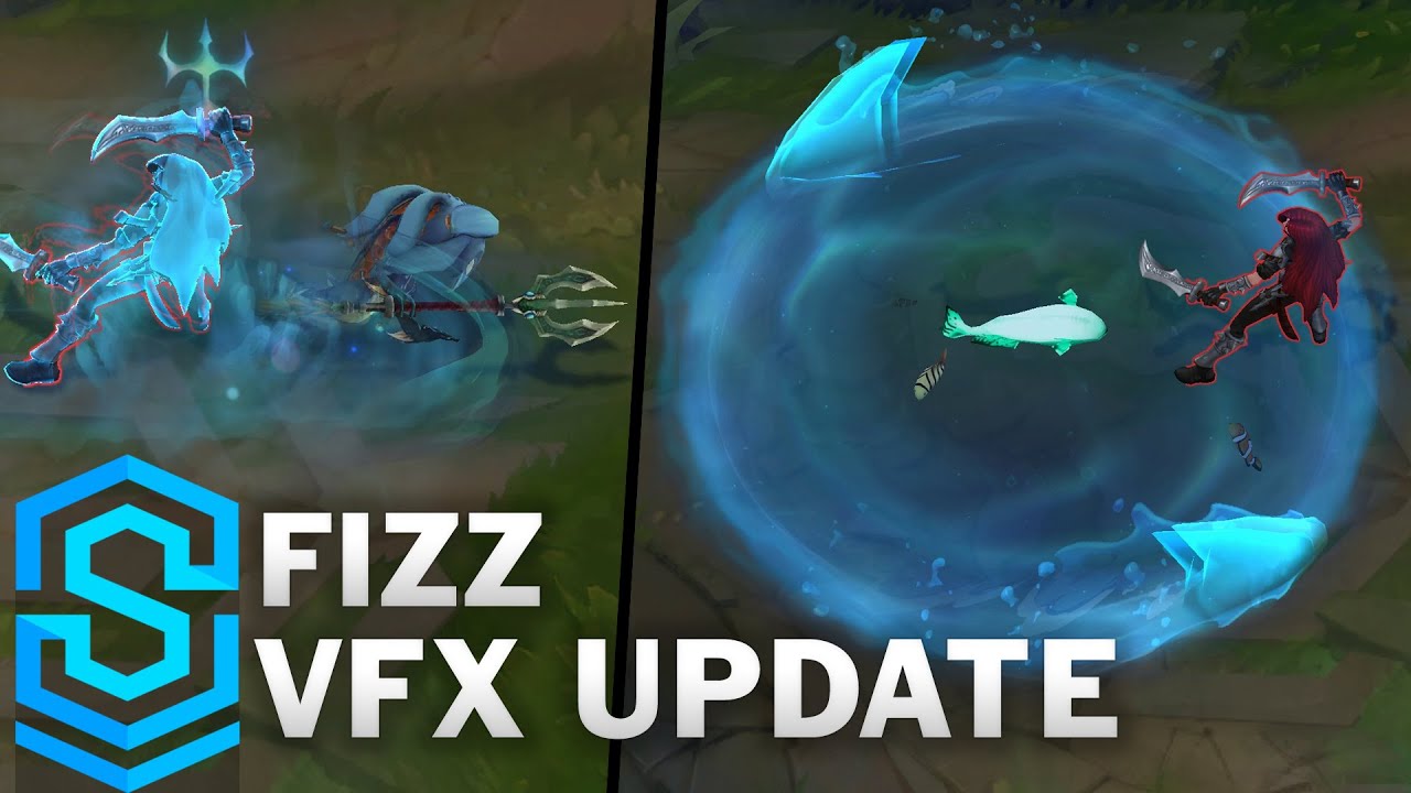 Fizz Visual Effect Update Comparison - All Skins | League Of Legends | Visual Rework