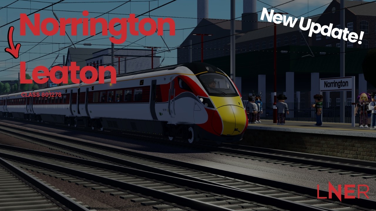 Driving an LNER 801 🚆 | Norrington → Leaton | British Railways NEW UPDATE | Roblox #train #roblox