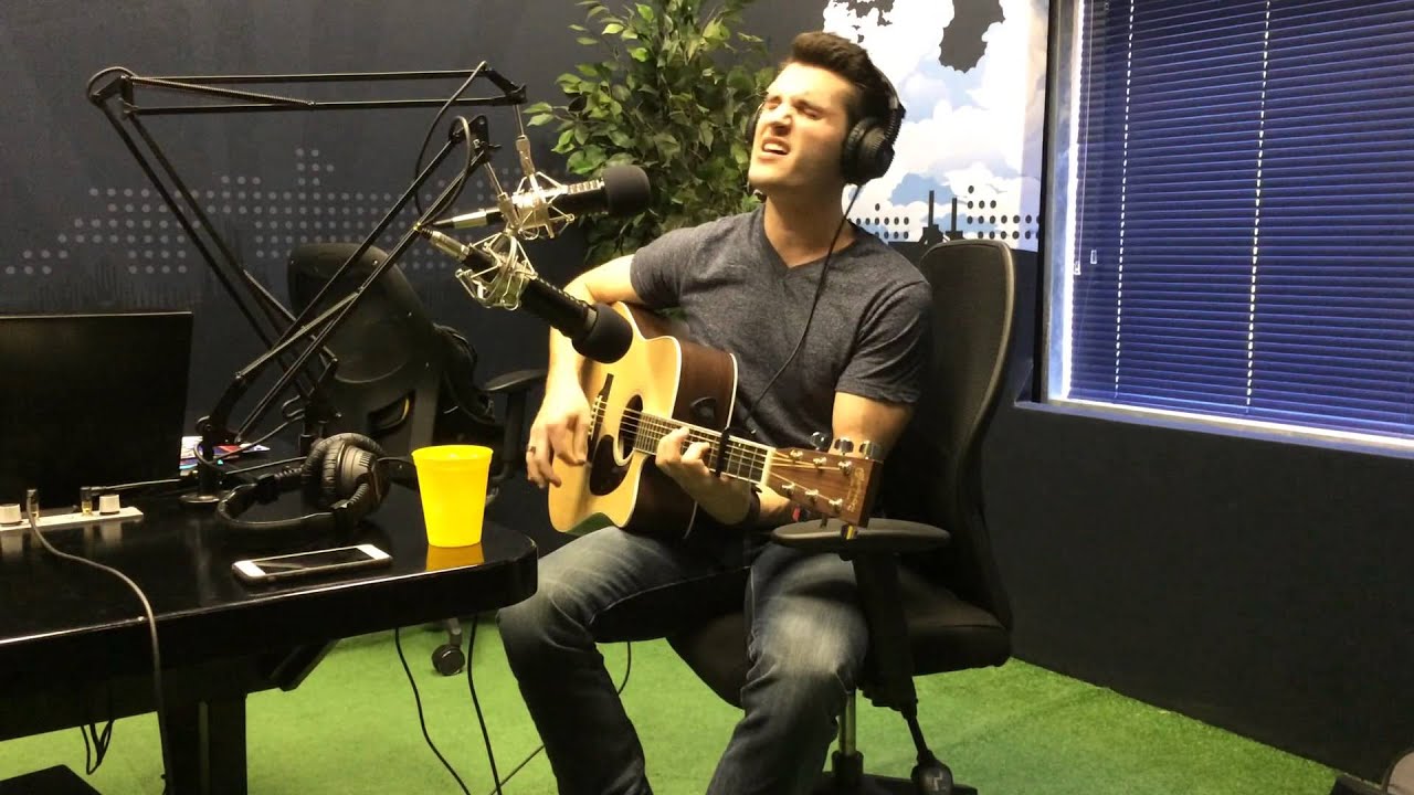 Brandon Chase performs live in studio