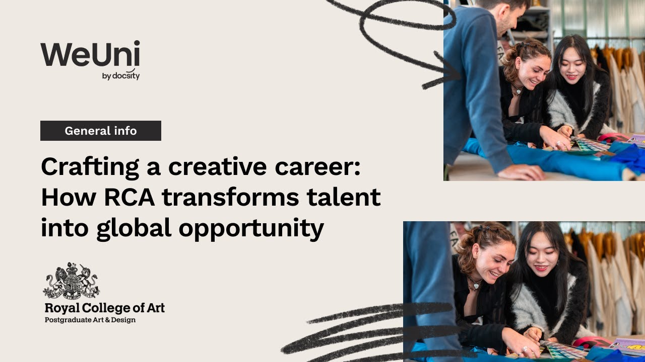 Turn Creativity into a Career | Royal College of Art Insights