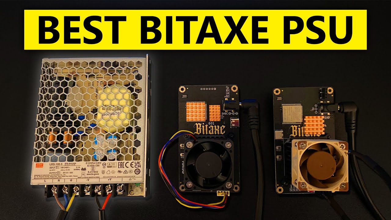 Choosing the Right PSU for Bitaxe Overclocking