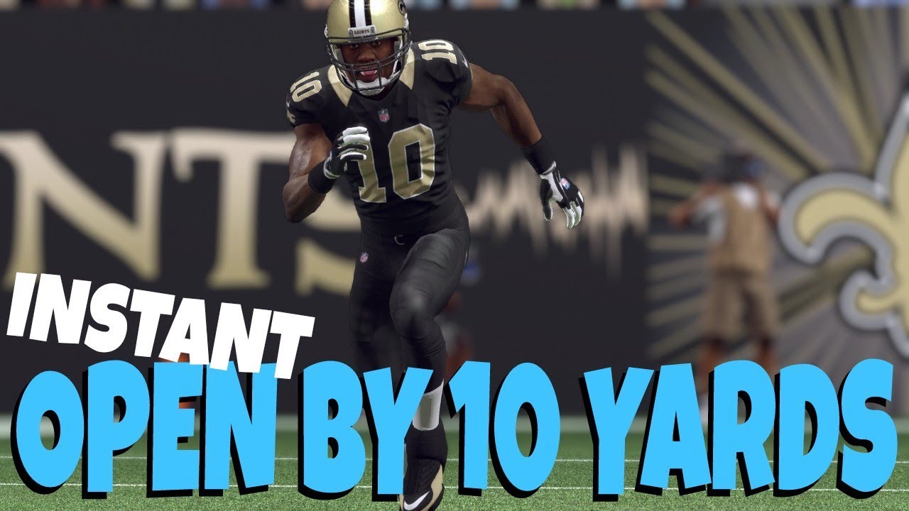 GETS WIDE OPEN INSTANTLY! HARD TO STOP GLITCH SCHEME! 2 MONEY PLAYS! MADDEN 18 BEST SAINTS TIPS