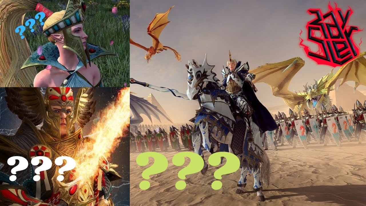 ALTI ELFI: QUALI UNITA' USARE E PERCHE' || TOTAL WAR WARHAMMER 2 || TUTORIAL ITA