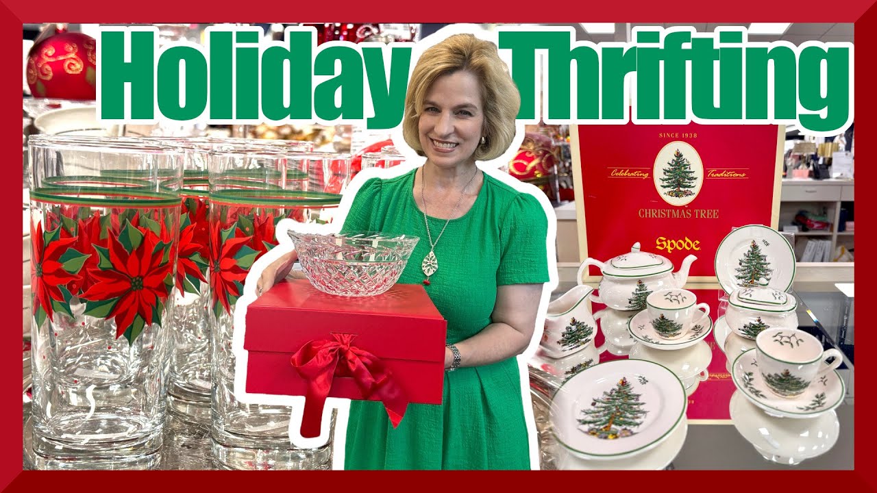 Thrift the gift! 🎁 Charity Guild launches HUGE Lladró collection, great gifts + vintage Christmas!
