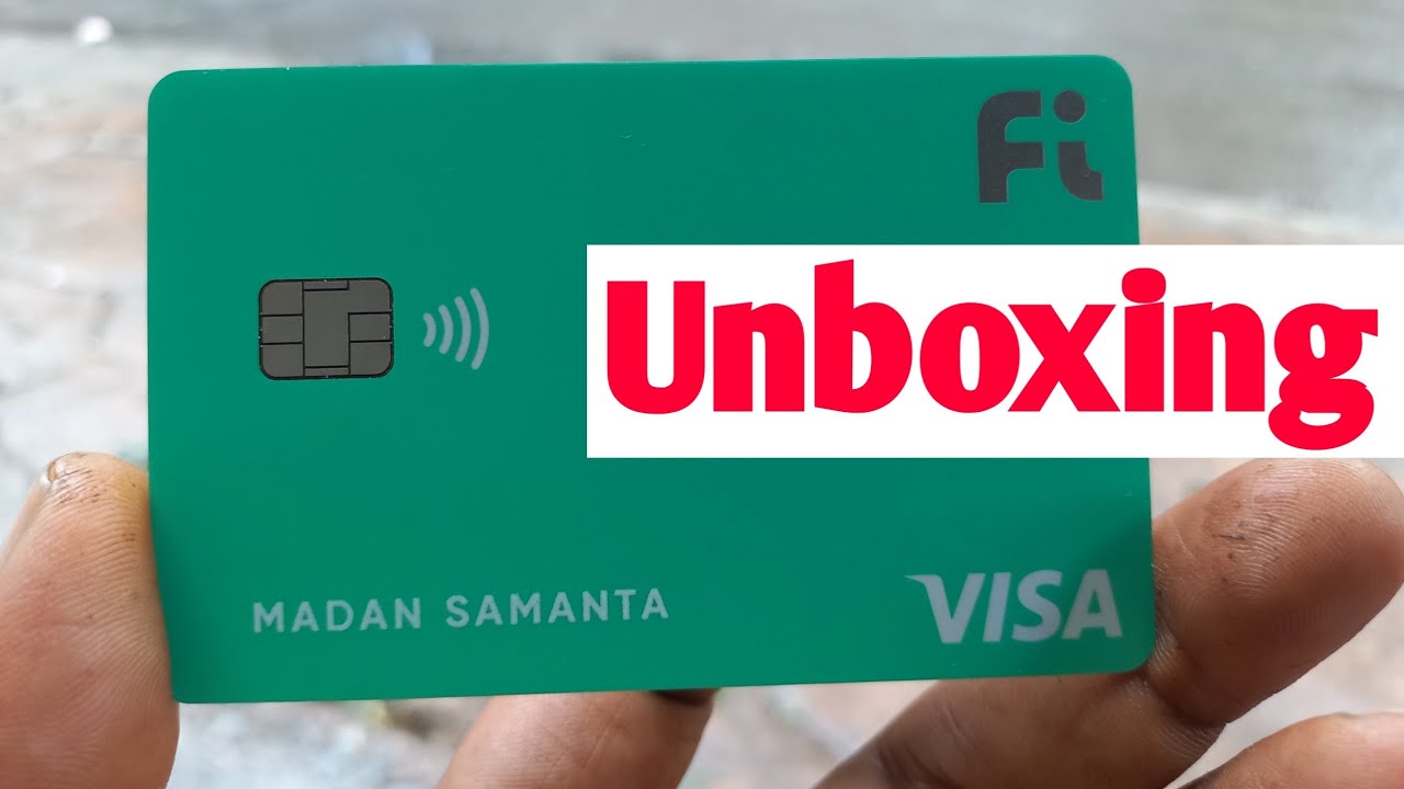 fi debit card unboxing | Federal Bank Debit Card Unboxing 2022 | #tgbabu #fibank