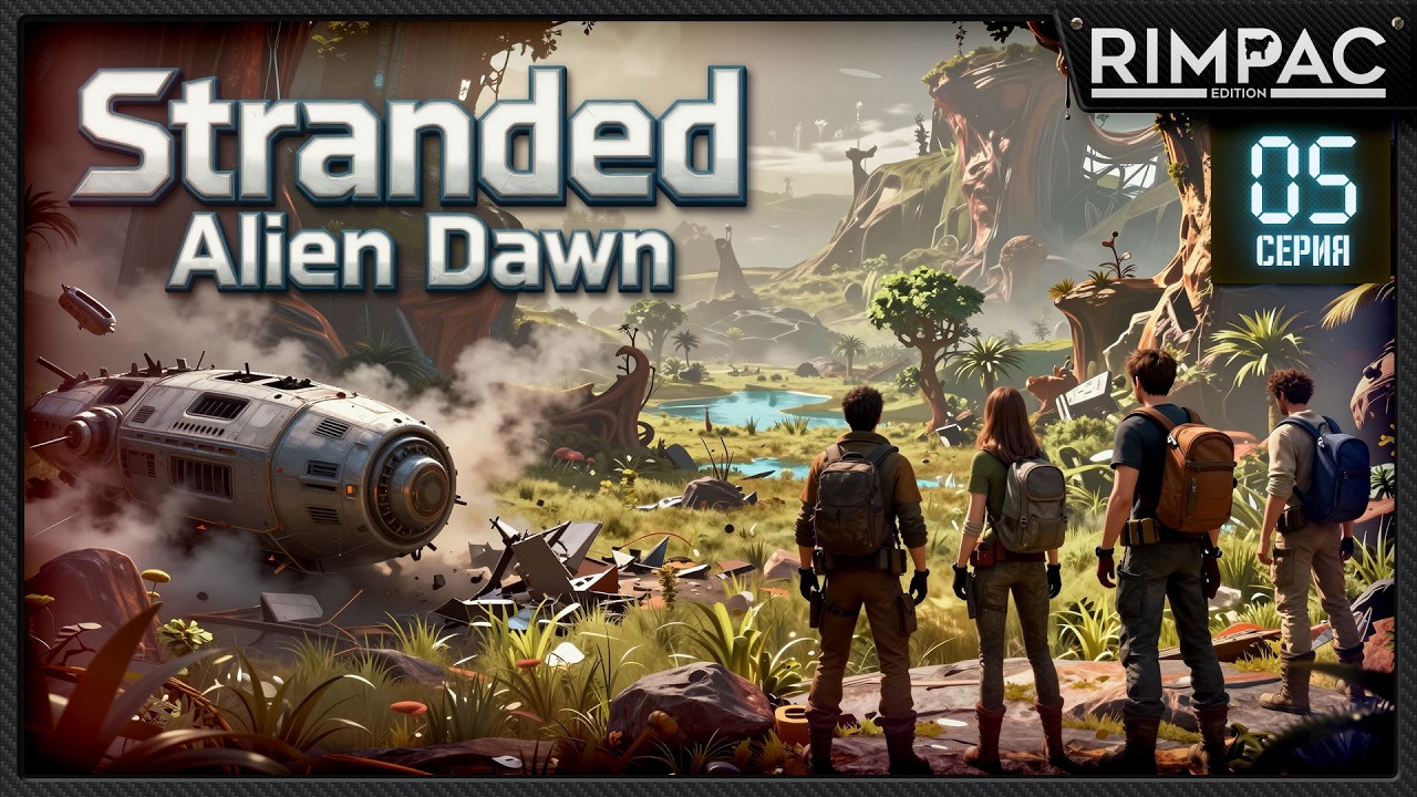 Stranded Alien Dawn — Холодильники, гидропоника и аварийные генераторы! Техно рывок | Серия 5