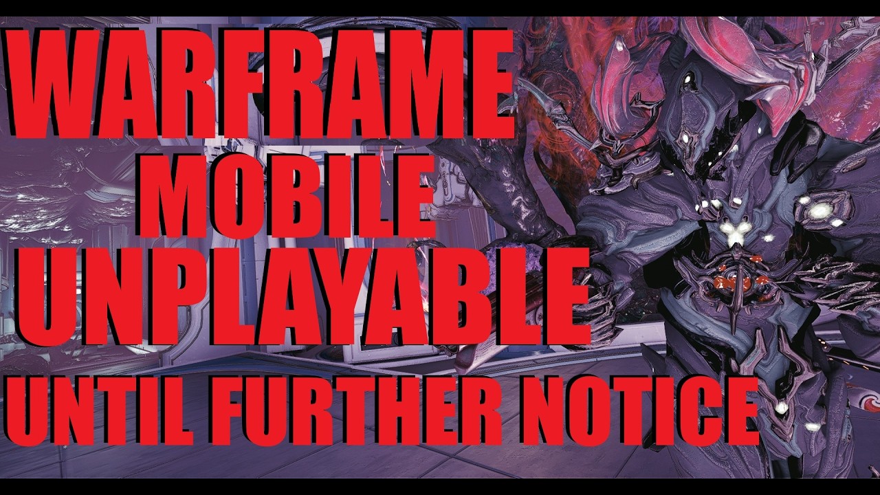 DE наконец-то ответила на ОГРОМНУЮ ПРОБЛЕМУ, связанную с Warframe Mobile: будет ли продлена опера...