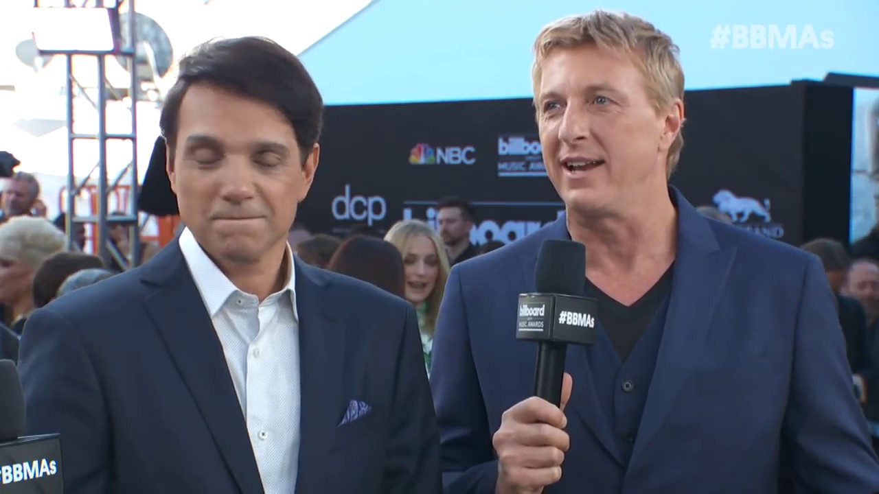 Ralph Macchio & William Zabka Red Carpet Interview - BBMAs 2019