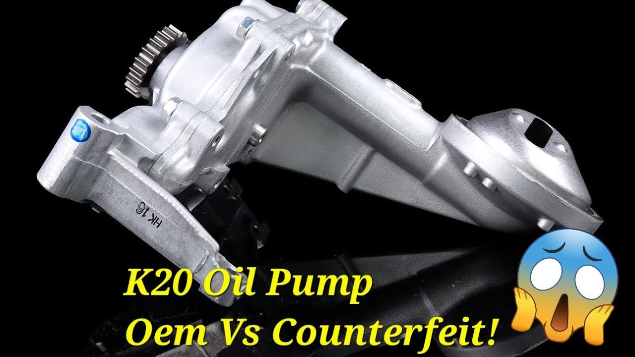 Real Vs Fake Honda K20 Oil Pump (15100-PRB-A01)