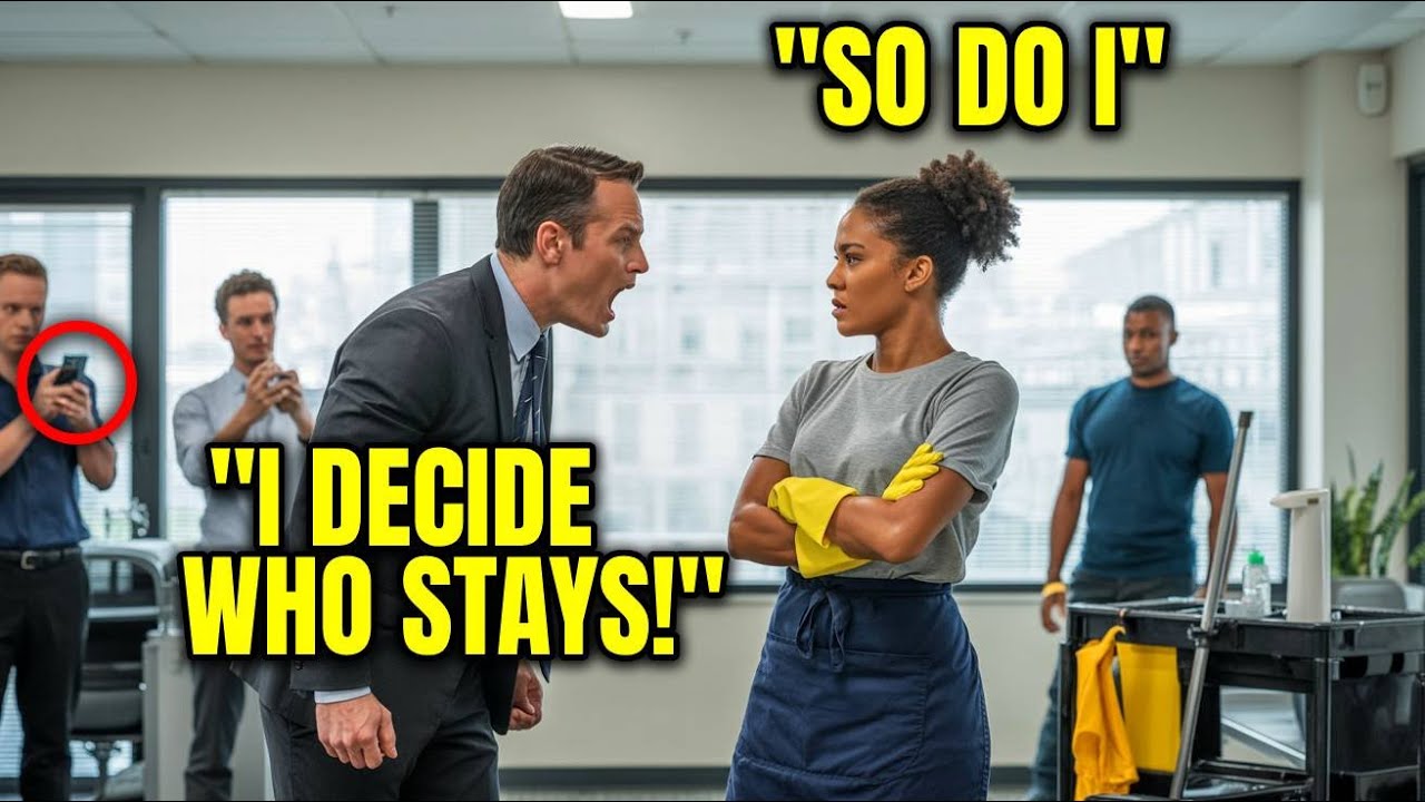 They Laughed at the New Cleaner—3 Days Later, She Fired the Entire Management