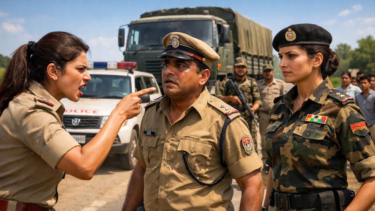 दरोगा ने आर्मी महिला कर्नल से रिश्वत मांगी… फिर जो हुआ पूरा थाना खड़ा हो गया!!