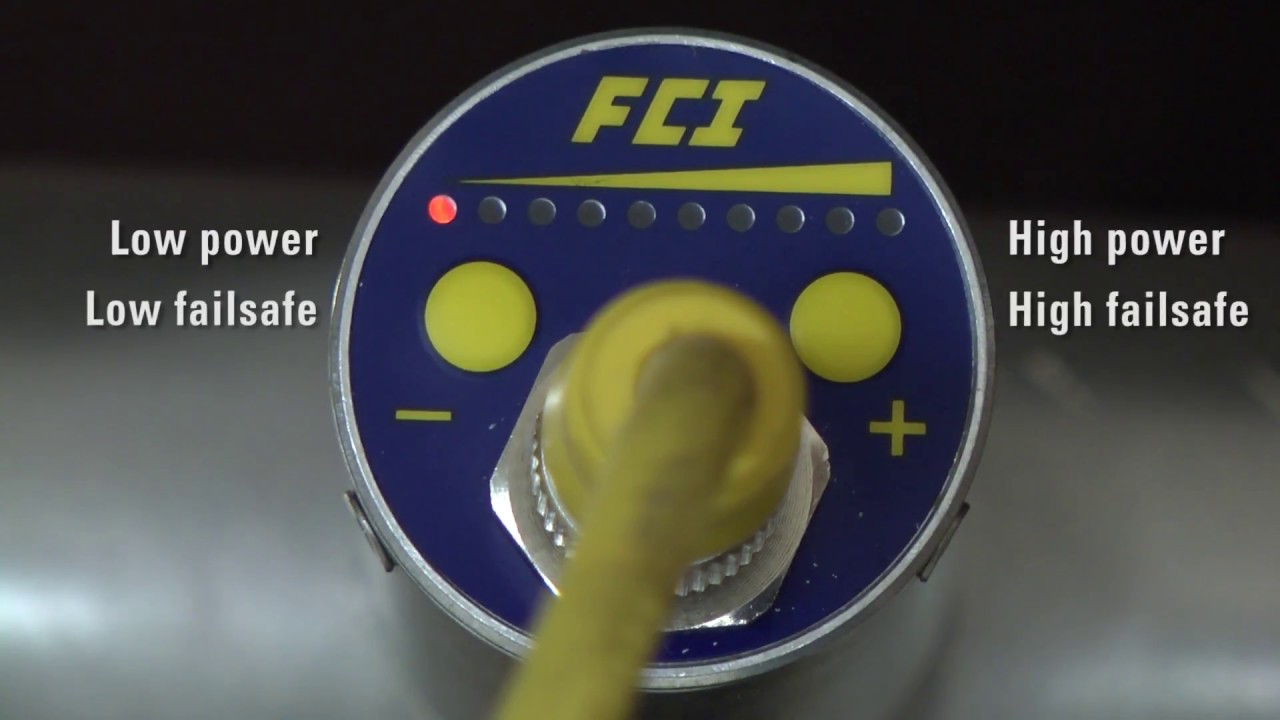 FS10 Series Flow Monitor - Quick Setup Modes