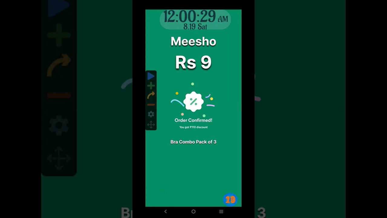 Meesho Rs 9 sale live order | 12 AM Sale | Meesho Maha Indian Savings Sale live order | #meeshosale