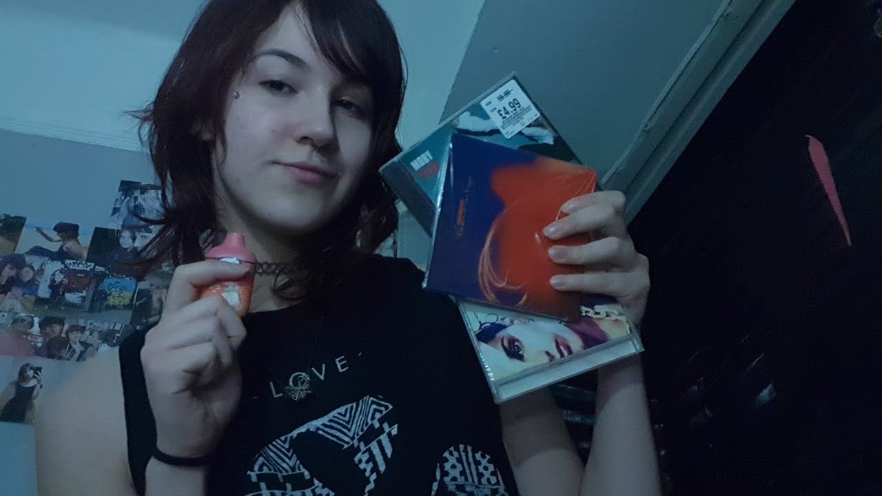 Tapping and unwrapping CDs ASMR