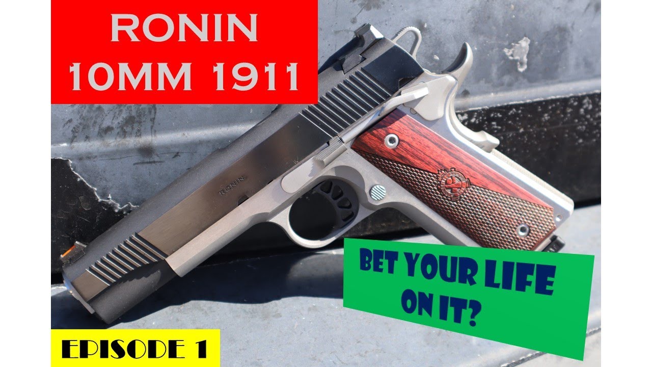 Хорош ли Springfield RONIN 10MM 1911?