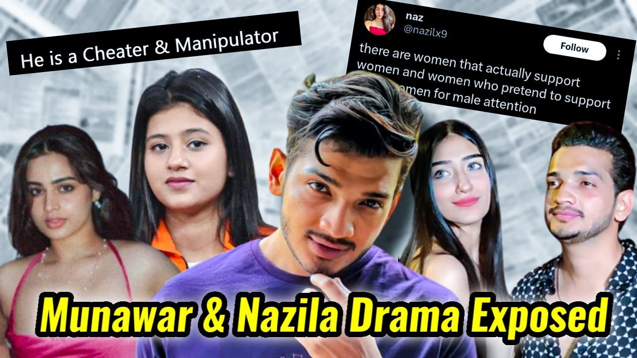 MUNAWAR FARUQUI BEING EXTREMELY PROBLEMATIC: NAZILA, AYESHA & ANJALI ARORA WERE BETRAYED