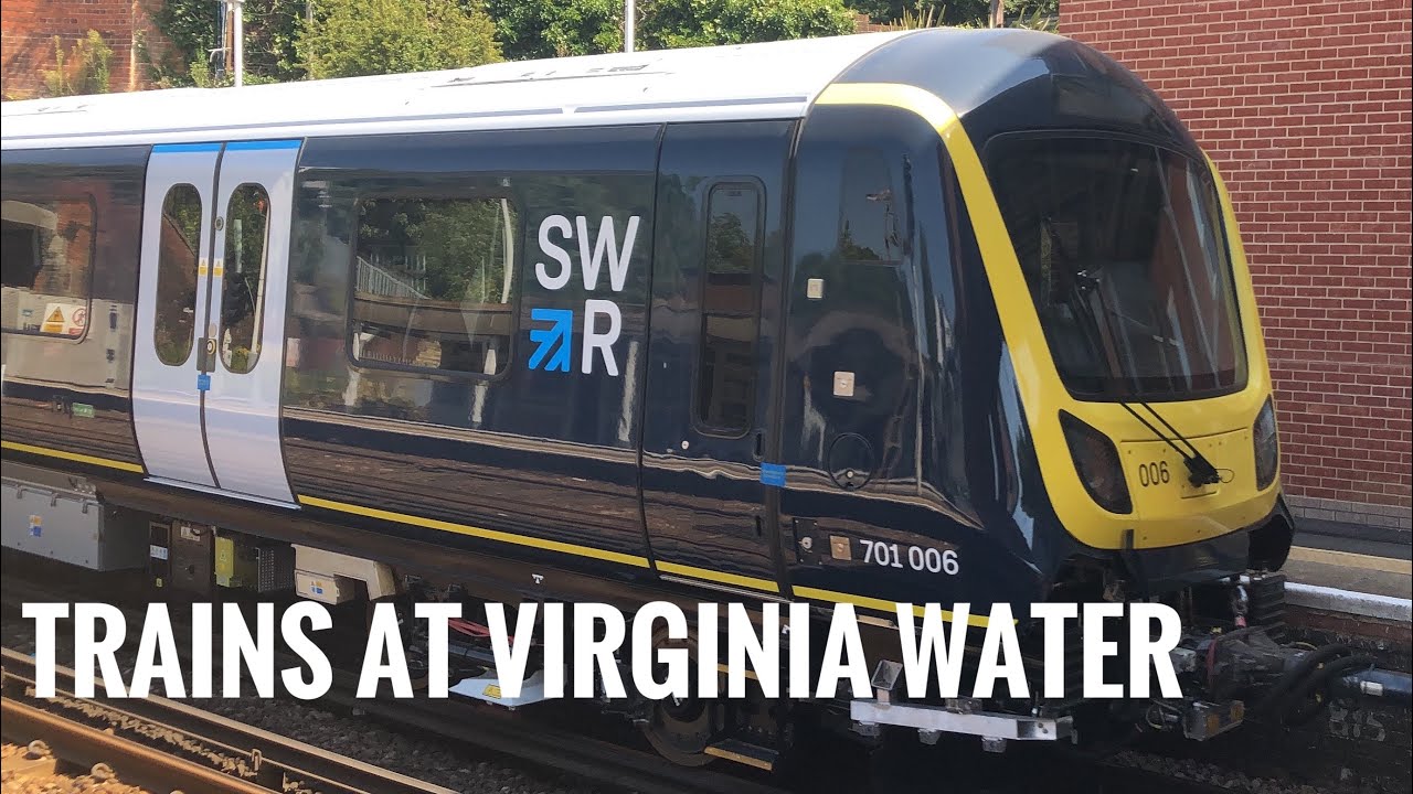 Trains at Virginia Water 31/07/20
