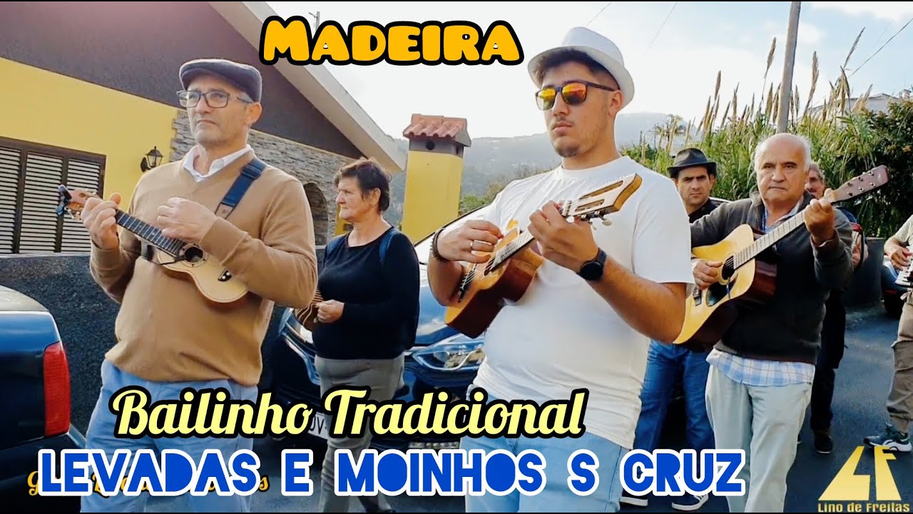 Bailinho Tradicional 08 A Pé Levadas e Moinhos Santa Cruz Madeira Portugal