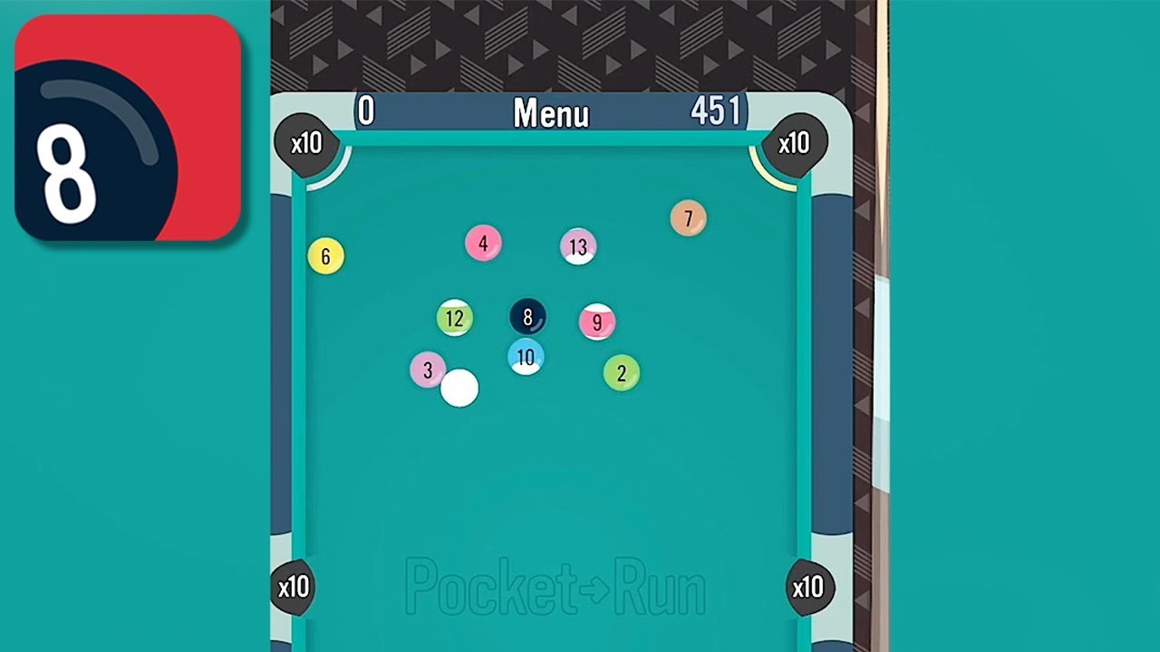 Pocket Run Pool - Gameplay Showcase (iOS)