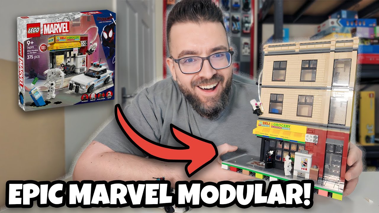 I Built a Custom SPIDER-MAN Modular for my LEGO City!