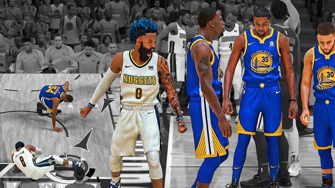 Reckless Dunking Got Me Injured !?! WCFG1 Clutch Performance Vs Curry NBA 2k18 MyCareer #48