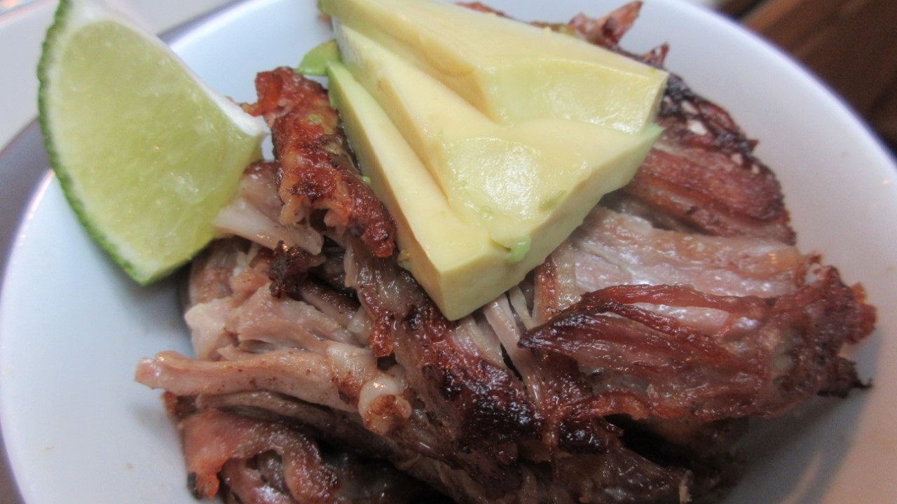 Pork Carnitas in the Crock Pot!  So Easy & Much Healthier!