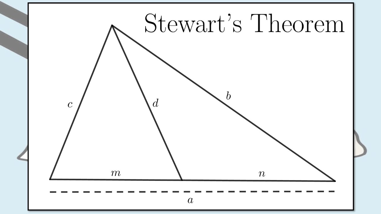 [Dumplet Tutorial #3] Stewart's Theorem || Elementary Math / High School Math