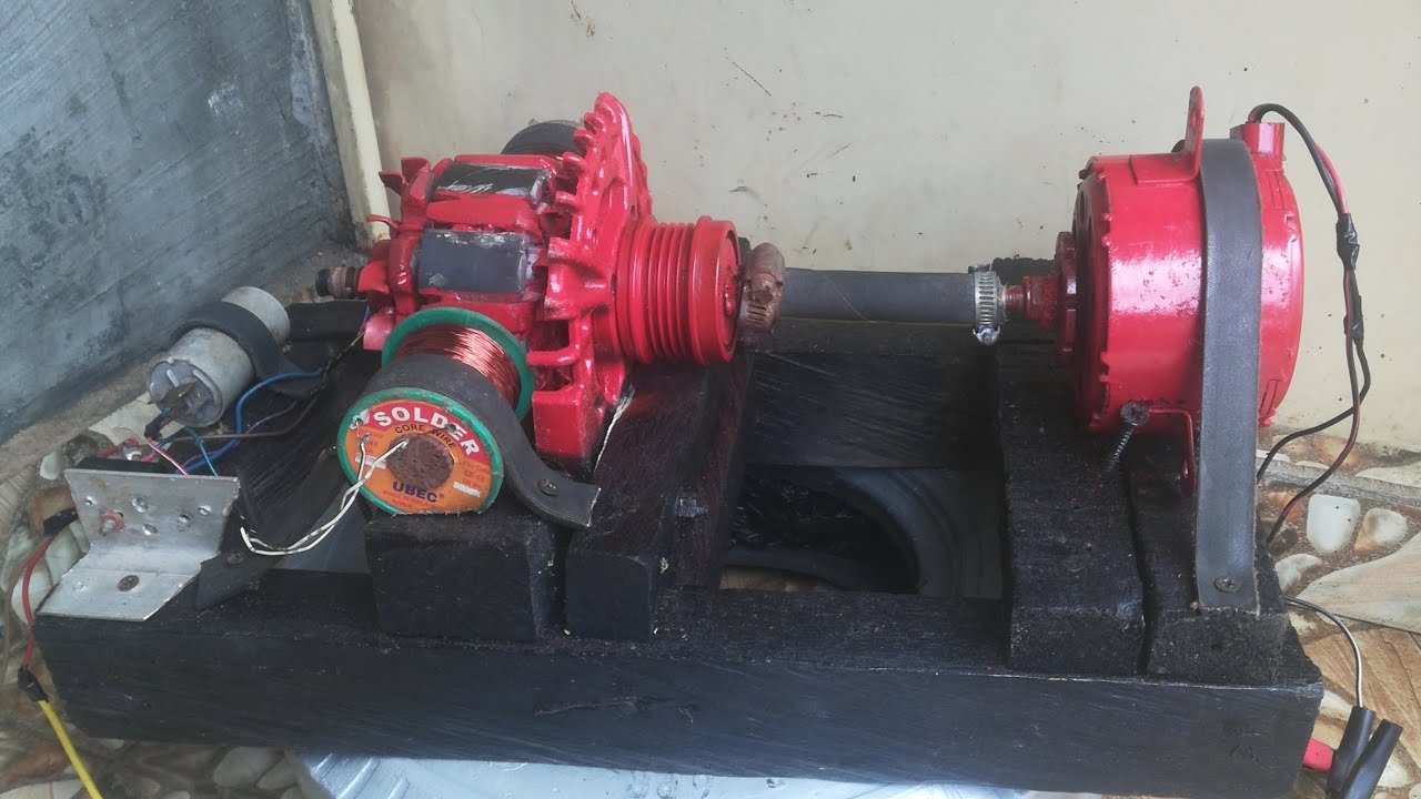 Efficient dc mode fuelless generator