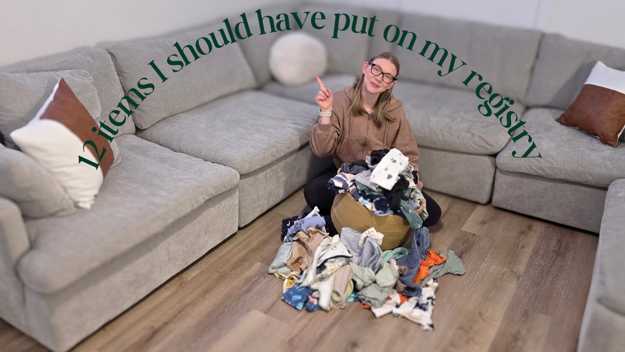 If I did it again, I'd add these | 12 baby registry items that I regret not adding