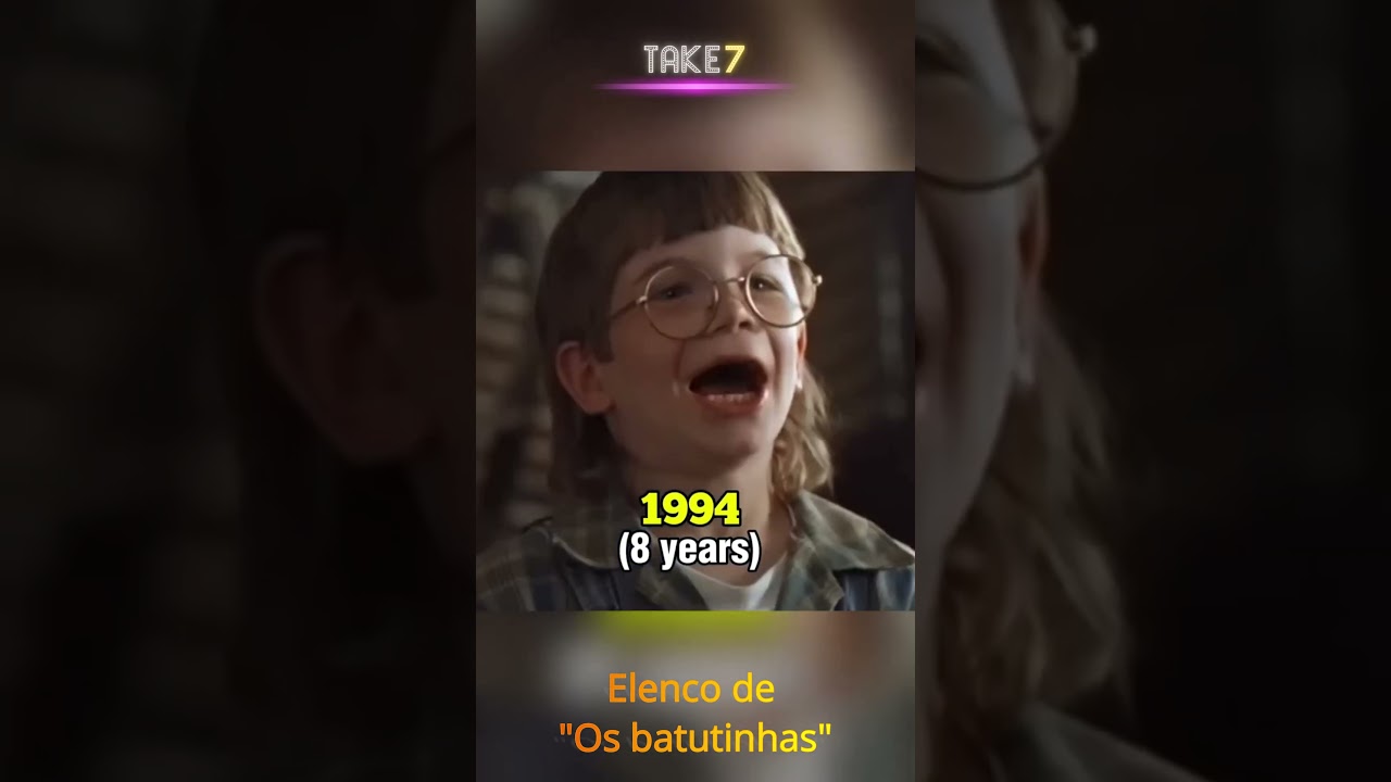 A evolu&ccedil;&atilde;o dos atores do filme Os batutinhas #cinema #cinematic #shorts #streaming #series #80s