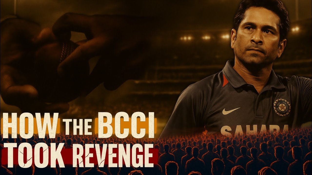 How BCCI Took Revenge for Sachin Tendulkar's Biggest Insult?