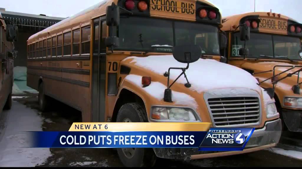 Diesel fuel reaction in the cold causes problems for buses