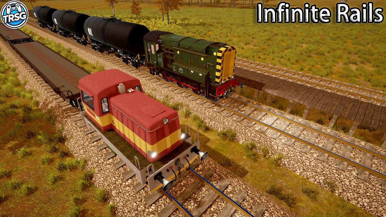 New Train Railway Building Game - Lay tracks, Transport and Drive Trains - Infinite Rails!