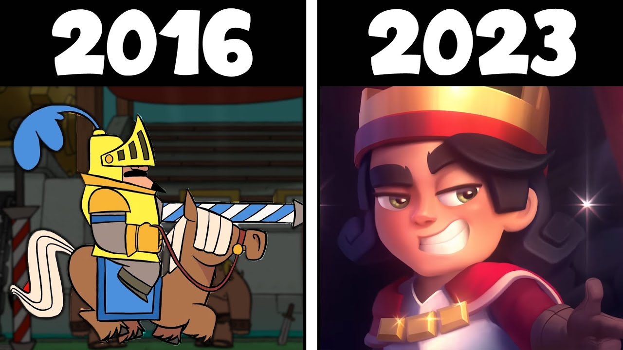 ALL CARD TRAILERS in CLASH ROYALE (2016-2023)