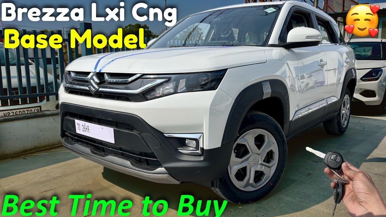Brezza lxi cng base model. 2026 Brezza lxi cng. Maruti Suzuki Brezza lxi cng.