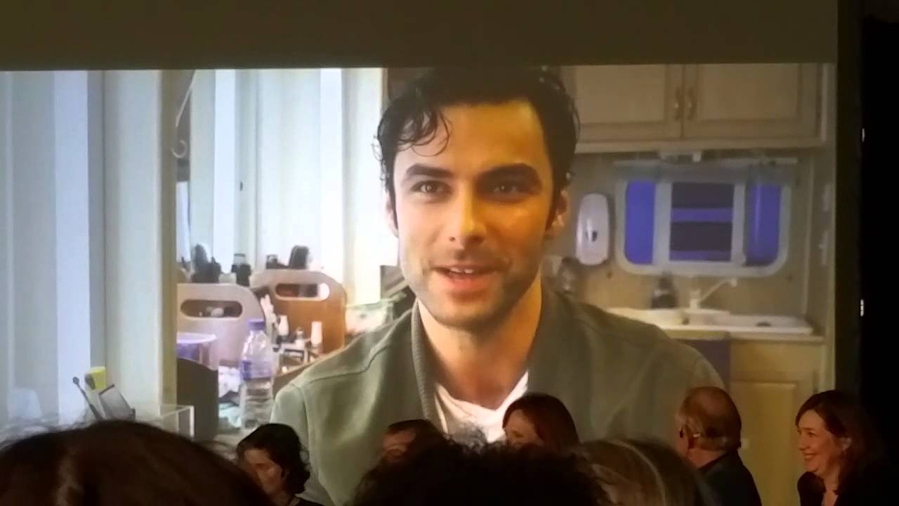 Aidan Turner talking about Poldark.