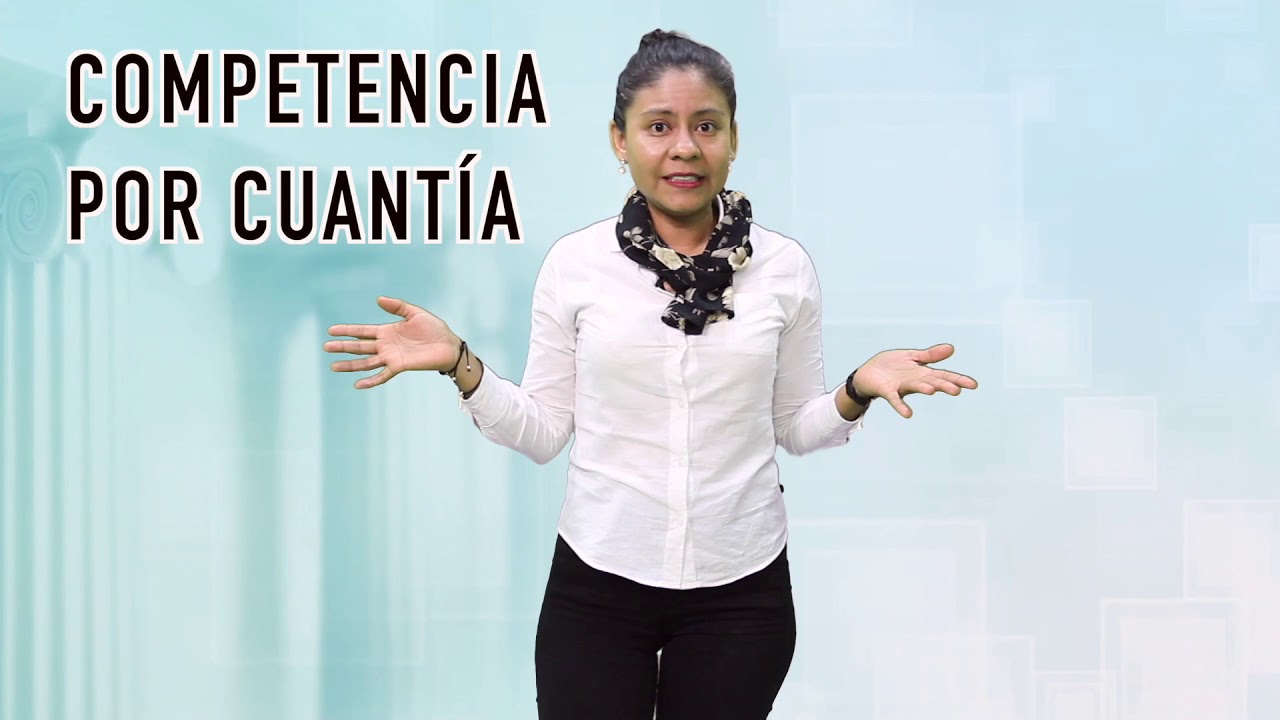 Competencia objetiva y subjetiva