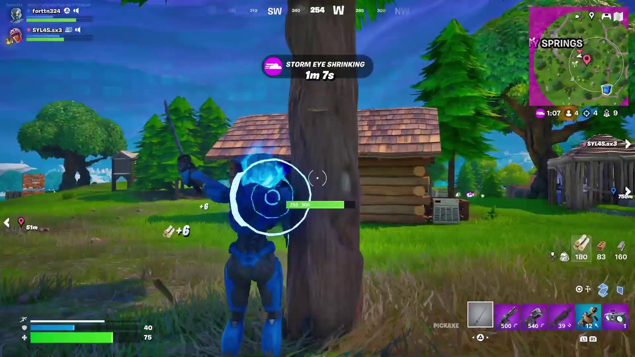 SX3GMING IS PLAYING FORTNITE