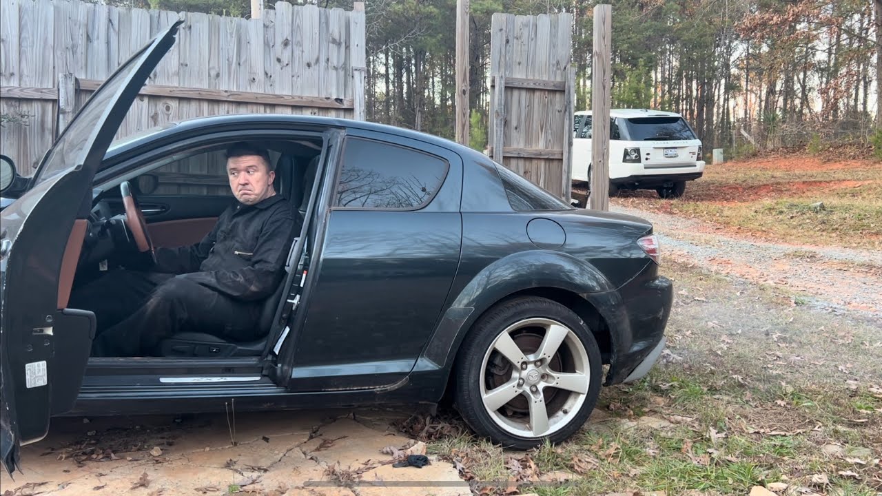 Reviving My Green Automatic Mazda RX8 After 2.5 Years! Unbelievable Startup Success!